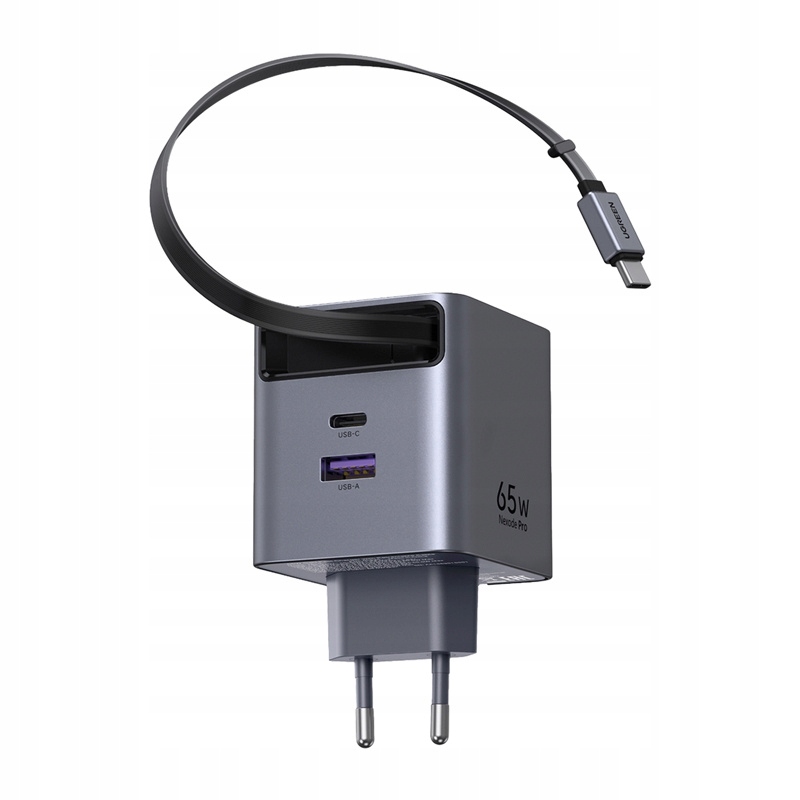 Wbudowany chowany kabel USB-C – Porządek i wygoda