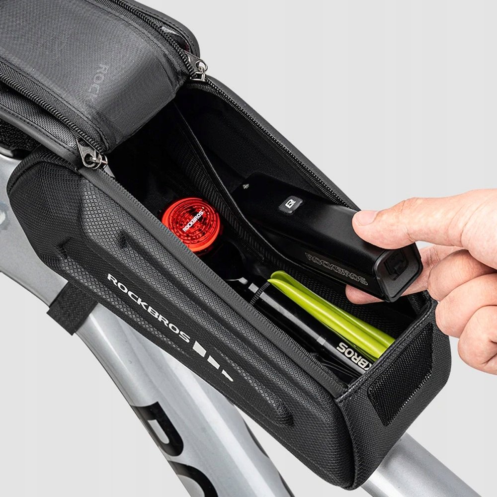 Torba rowerowa Rockbros 30120064001 – Wodoodporna i funkcjonalna na ramę