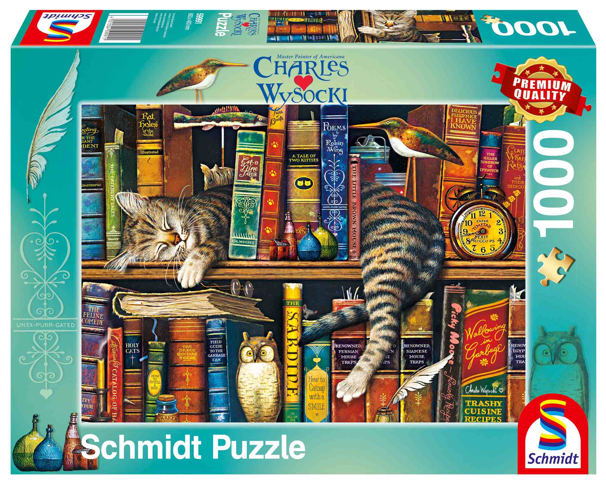Puzzle 1000 Fryderyk - Pisarz G3 – Wysokiej jakości rozrywka dla każdego