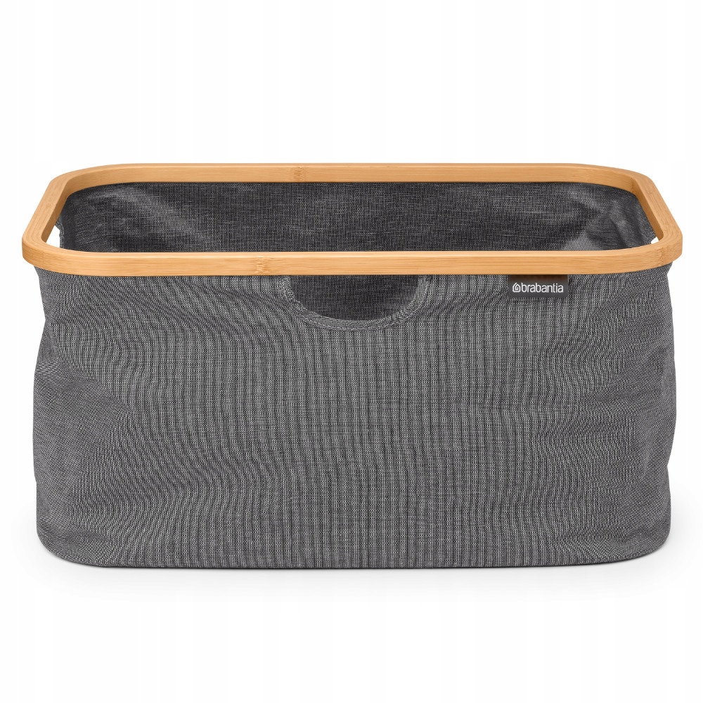 BRABANTIA - Składany kosz na pranie 40 l - Pepper Black