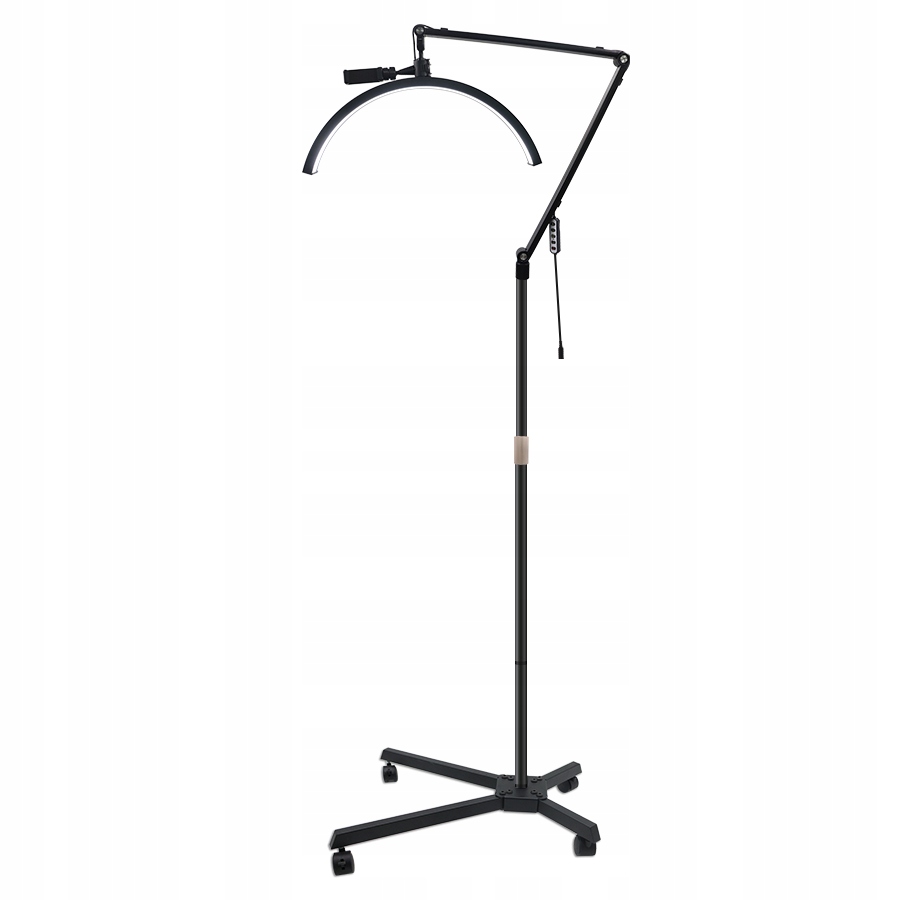 Lampa LED Kosmetyczna Bezcieniowa Do Makijażu Paznokci Rzęs + Statyw Jezdny GX530R – Profesjonalne oświetlenie dla każdego salonu