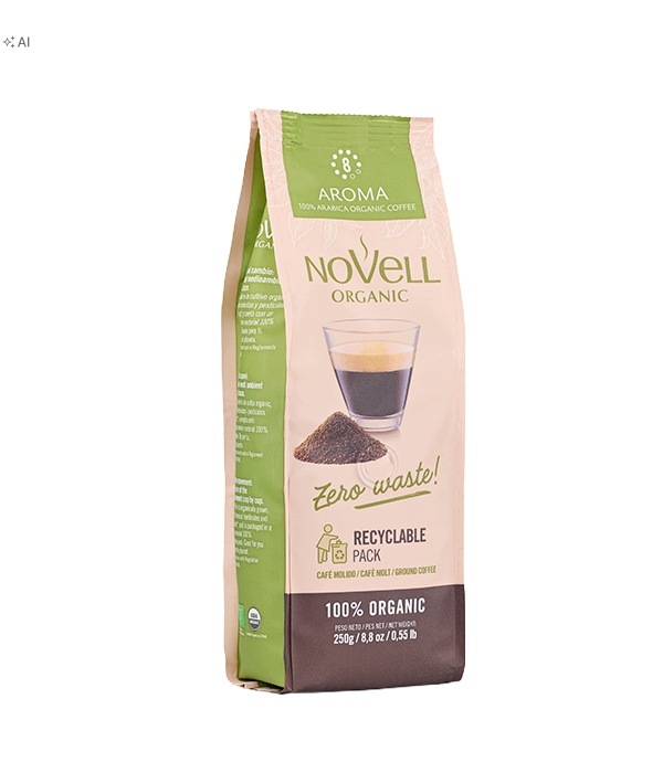 Novell Zero Waste Aroma 0,25 kg mielona – kawa dla każdego