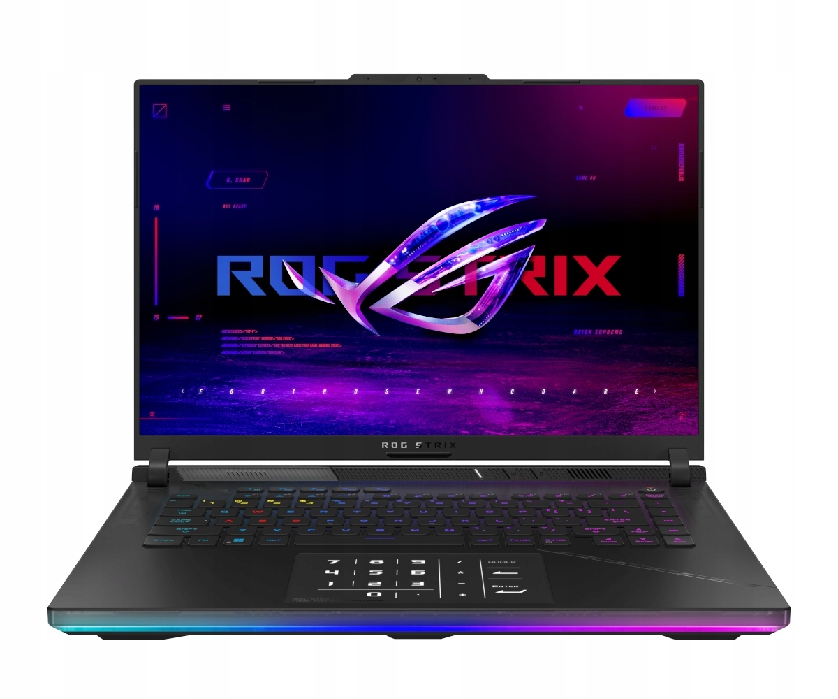 Ekran ROG Nebula HDR 16 cali z częstotliwością odświeżania 240 Hz