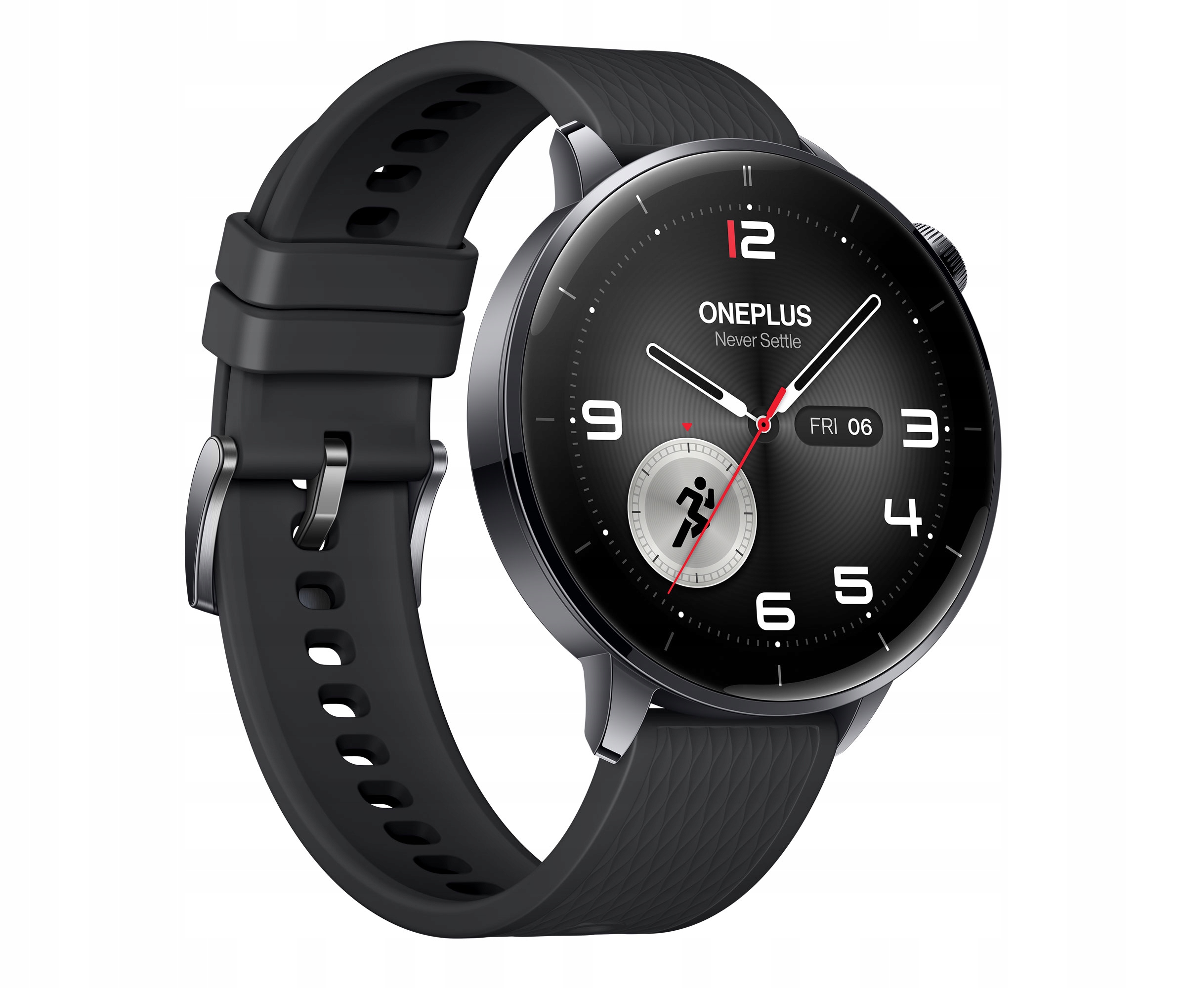 OnePlus Watch 3 – Smartwatch 43 mm w kolorze czarnym ze stali