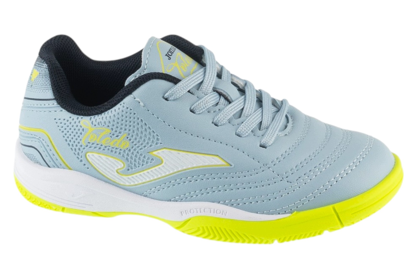 Joma Toledo Jr 2605 IN Błękitne 27 – Idealne buty halowe dla młodych sportowców