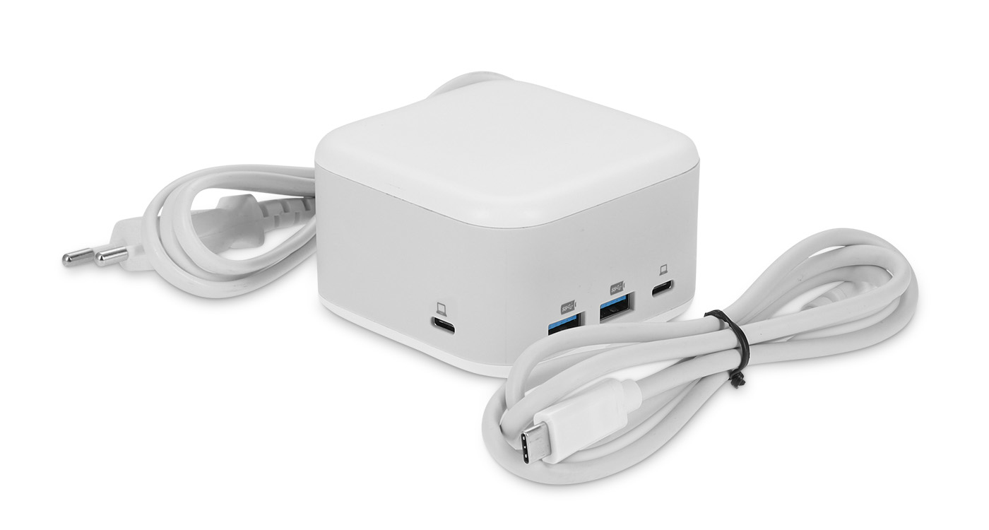 HUB USB LMP PowerDock - Zasilacz GaN 100W i stacja dokująca USB-C 5 portów