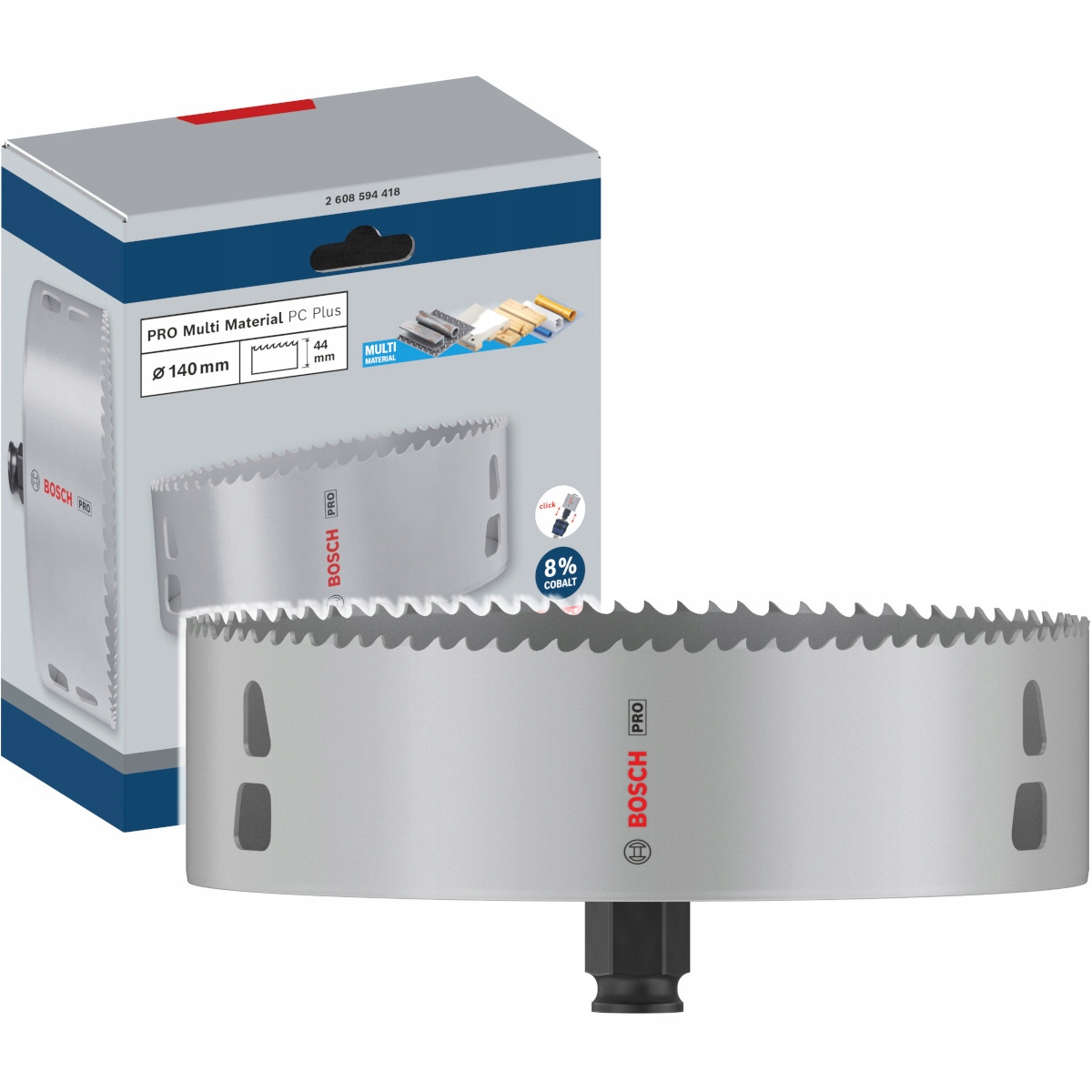 Bimetalowa konstrukcja z 8% kobaltu dla długowieczności