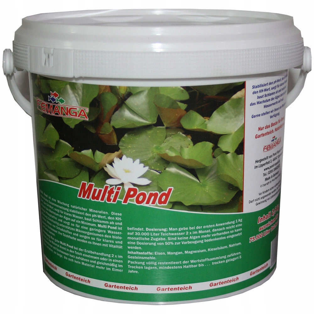 Składniki aktywne: żelazo, mangan, magnez i inne