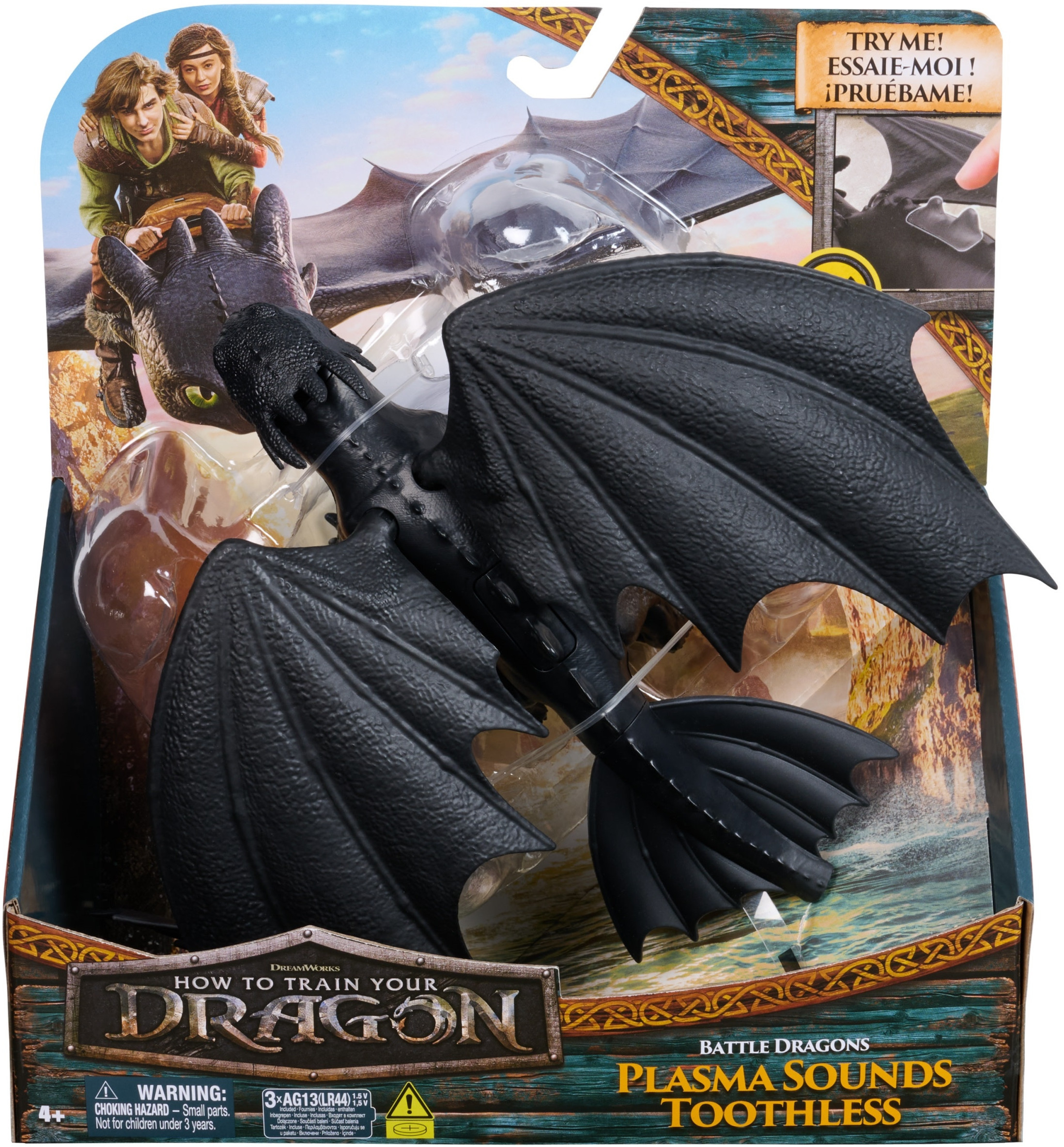 Dragons Movie Feature Dragons - Bezzębny – Idealny towarzysz zabaw dla dzieci