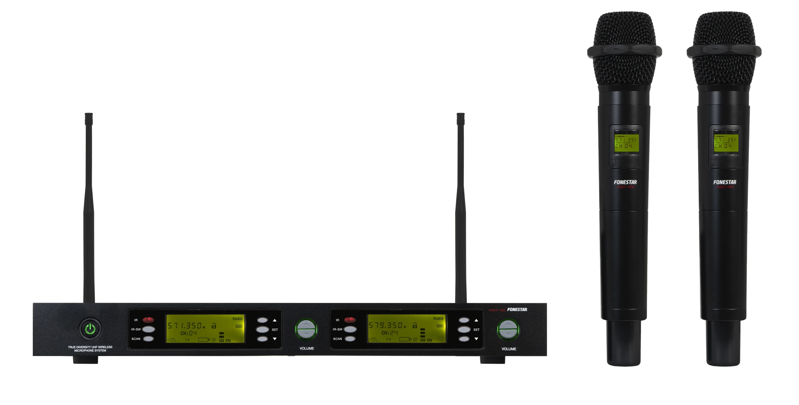 Współpraca z wieloma mikrofonami jednocześnie