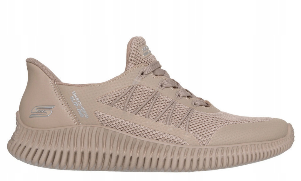 Buty damskie SKECHERS Slip-ins: BOBS Geo Lite – Komfort i styl na co dzień