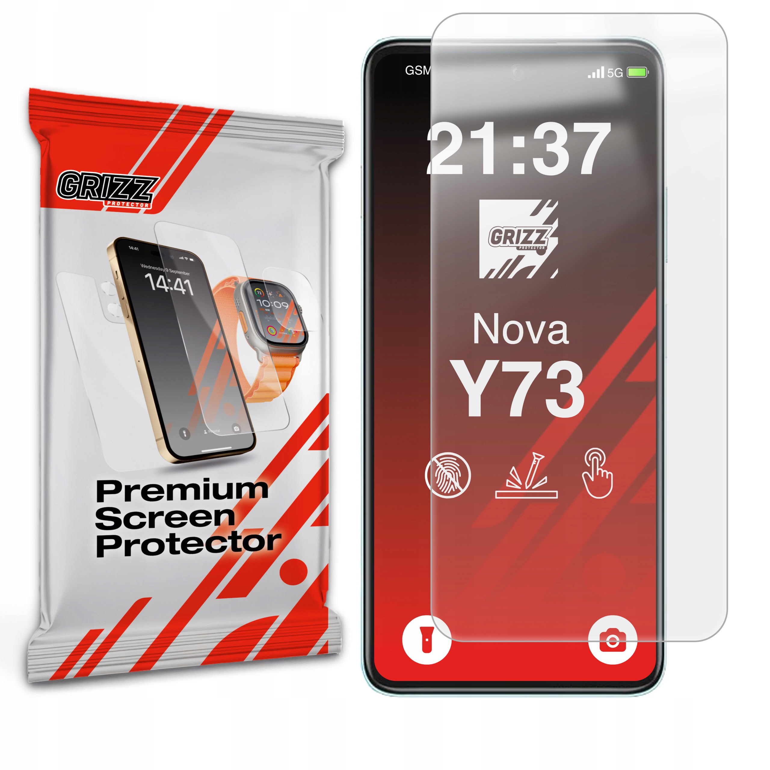 Folia matowa GrizzGlass PaperScreen do Huawei Nova Y73 – Ochrona na najwyższym poziomie