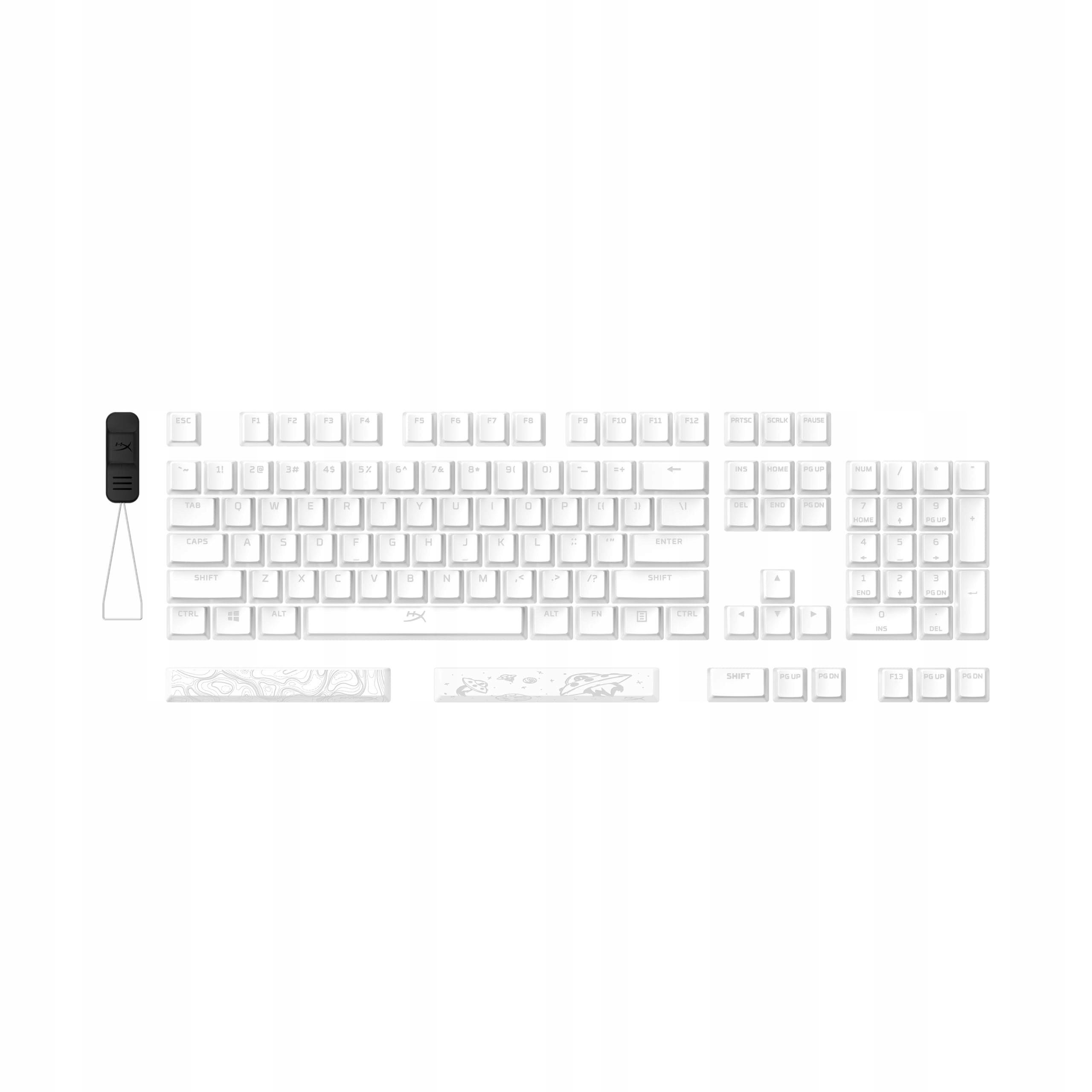 HyperX Pudding Keycaps 2 – Pełny zestaw klawiszy do Twojej klawiatury