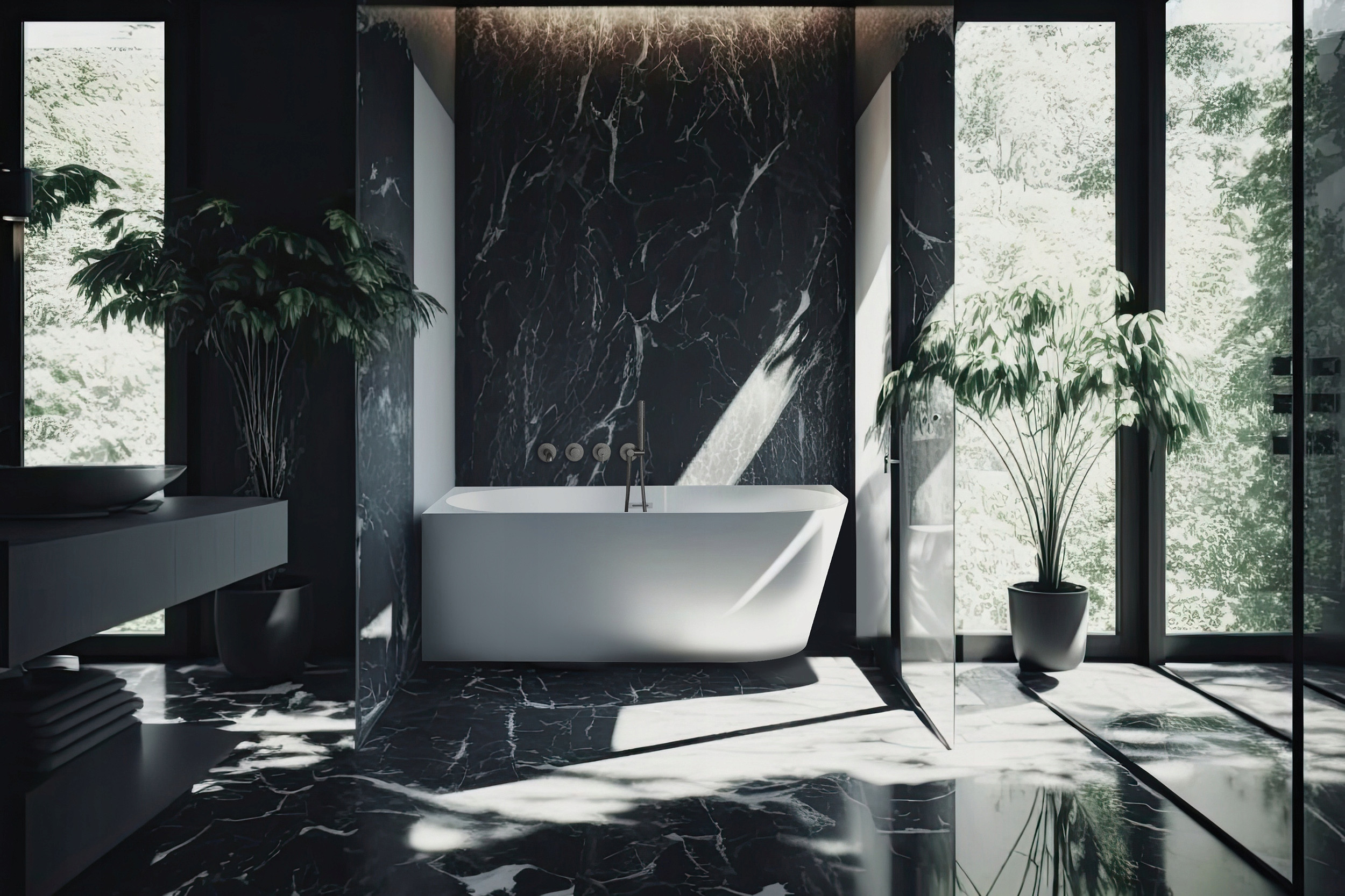 Estetyka i minimalistyczny styl w łazience