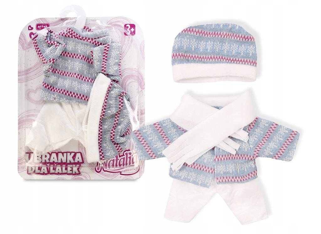 Ubranko dla lalki Natalia – Stylowe akcesoria dla małych dziewczynek