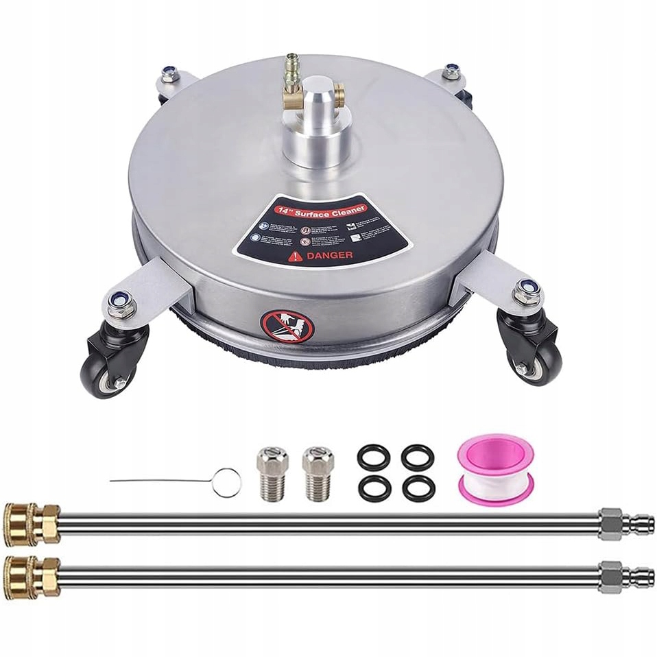 Szczotka typu Mosmatic T-Racer – Profesjonalne mycie kostki brukowej