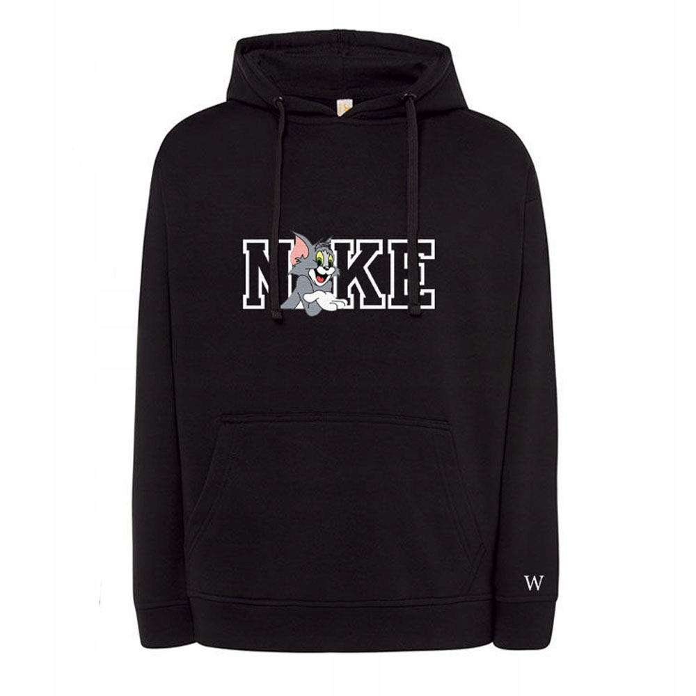 Bluza z Haftem Tommy Bawełna Inicjały Prezent Mężczyzna Kaptur – Styl i komfort na każdą okazję