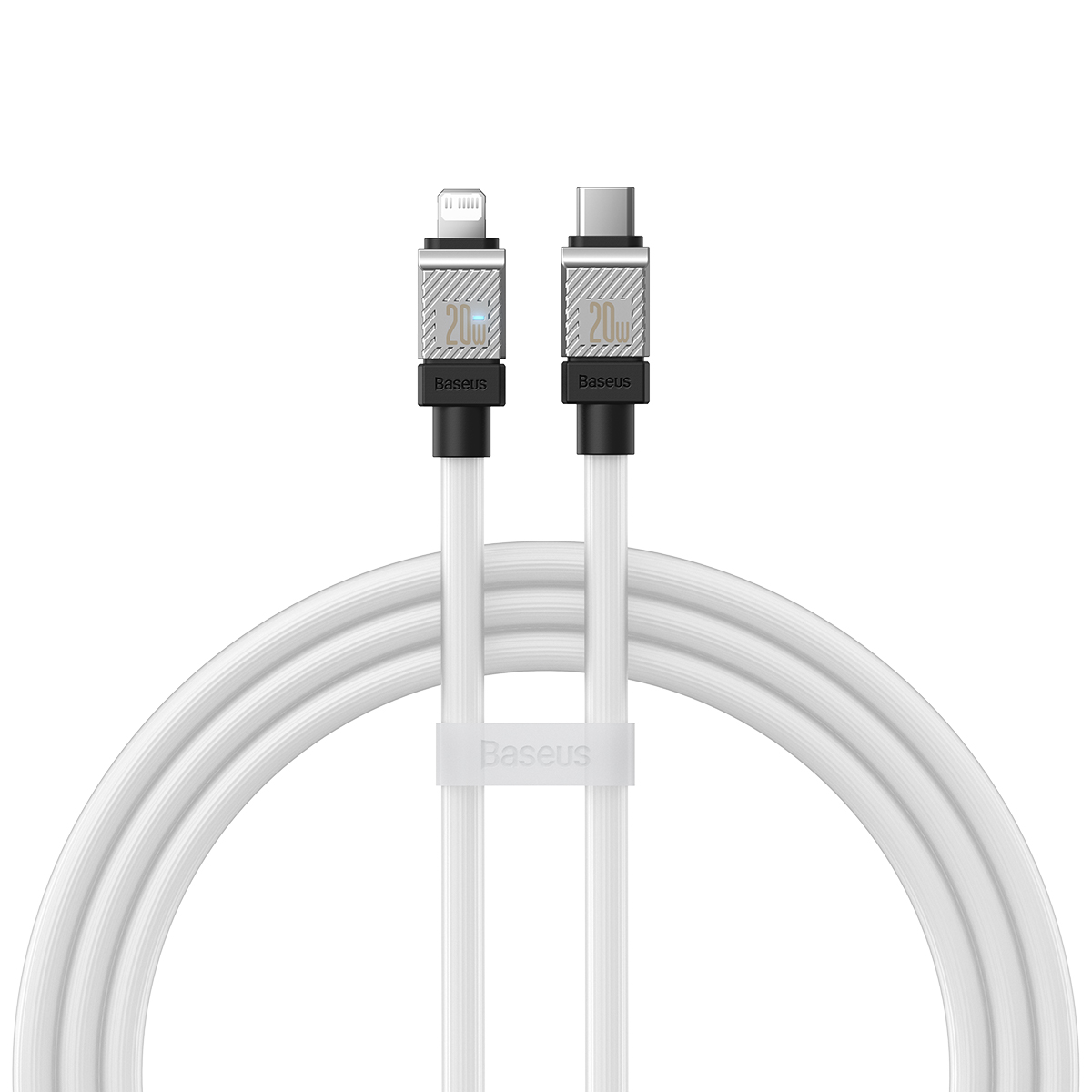 Kabel szybko ładujący Baseus USB-C - Lightning 1 m Czarny (CAKW000002) – Wydajność i wygoda w jednym