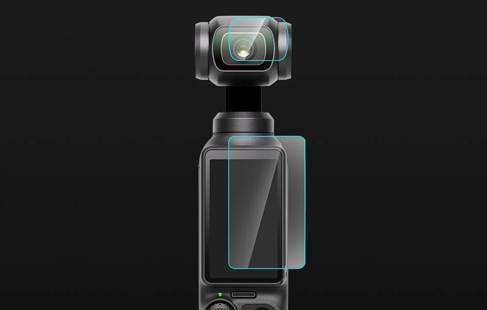 Szkło ochronne PULUZ na obiektyw i ekran DJI OSMO Pocket 3 – Ochrona na najwyższym poziomie