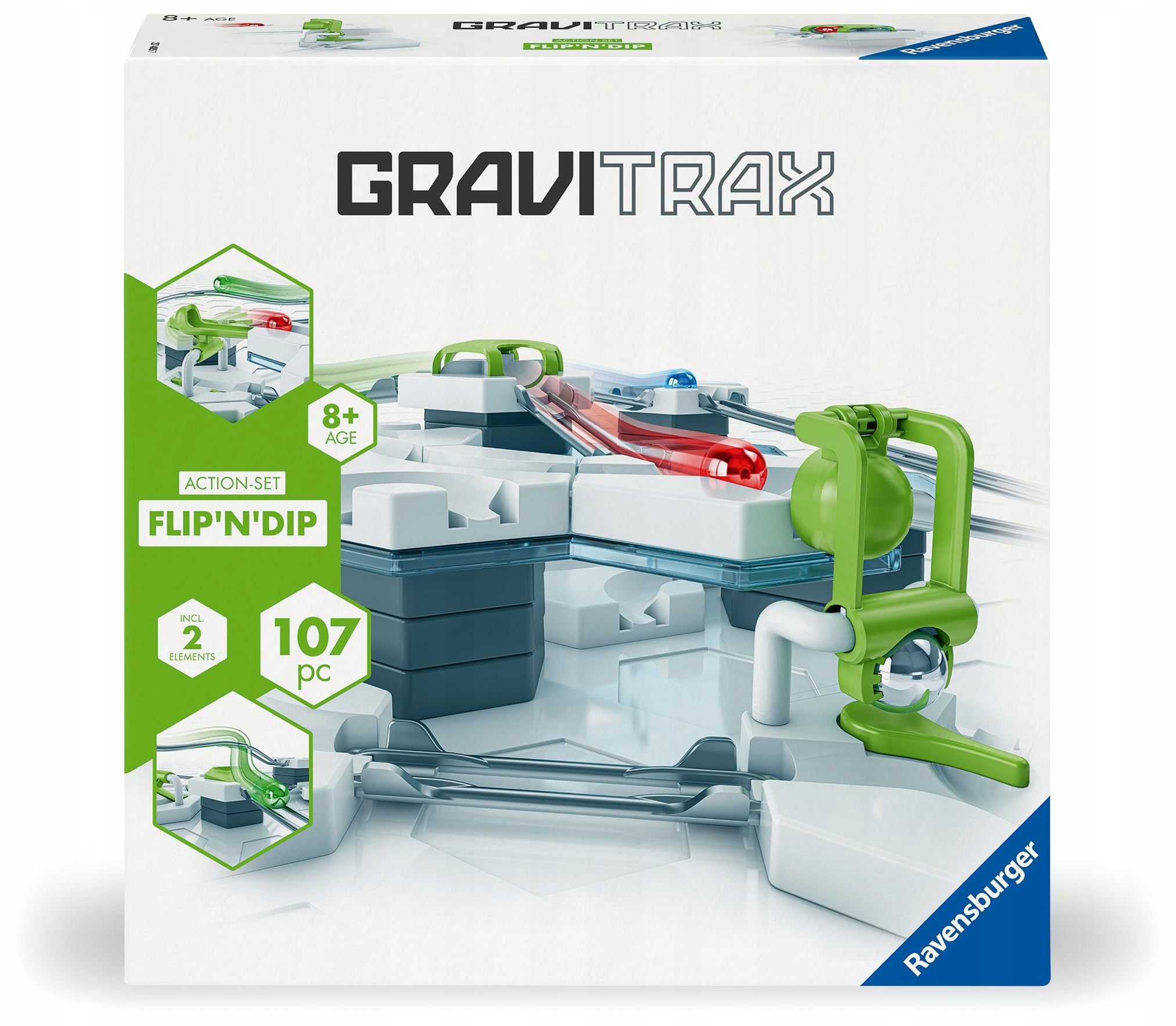 Gra planszowa Ravensburger GraviTrax Flip n Dip Starter-Set – Kreatywna zabawa dla dzieci