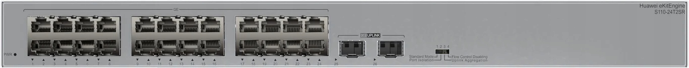Liczba portów Ethernet: 24 – Gigabit Ethernet (10/100/1000)