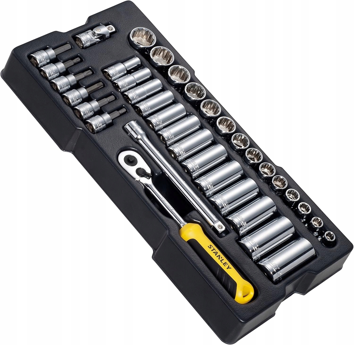 STANLEY ZESTAW KLUCZY 36el. 3/8