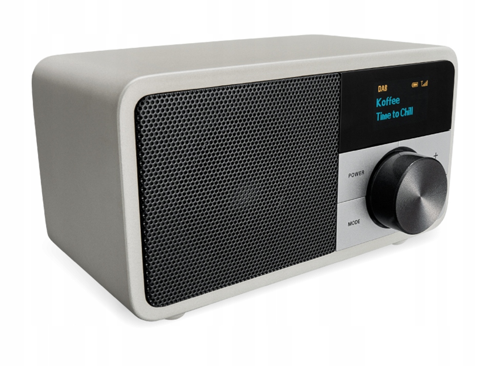 Sangean DDR-7 Glacier Silver – Stylowe radio z DAB+ i Bluetooth