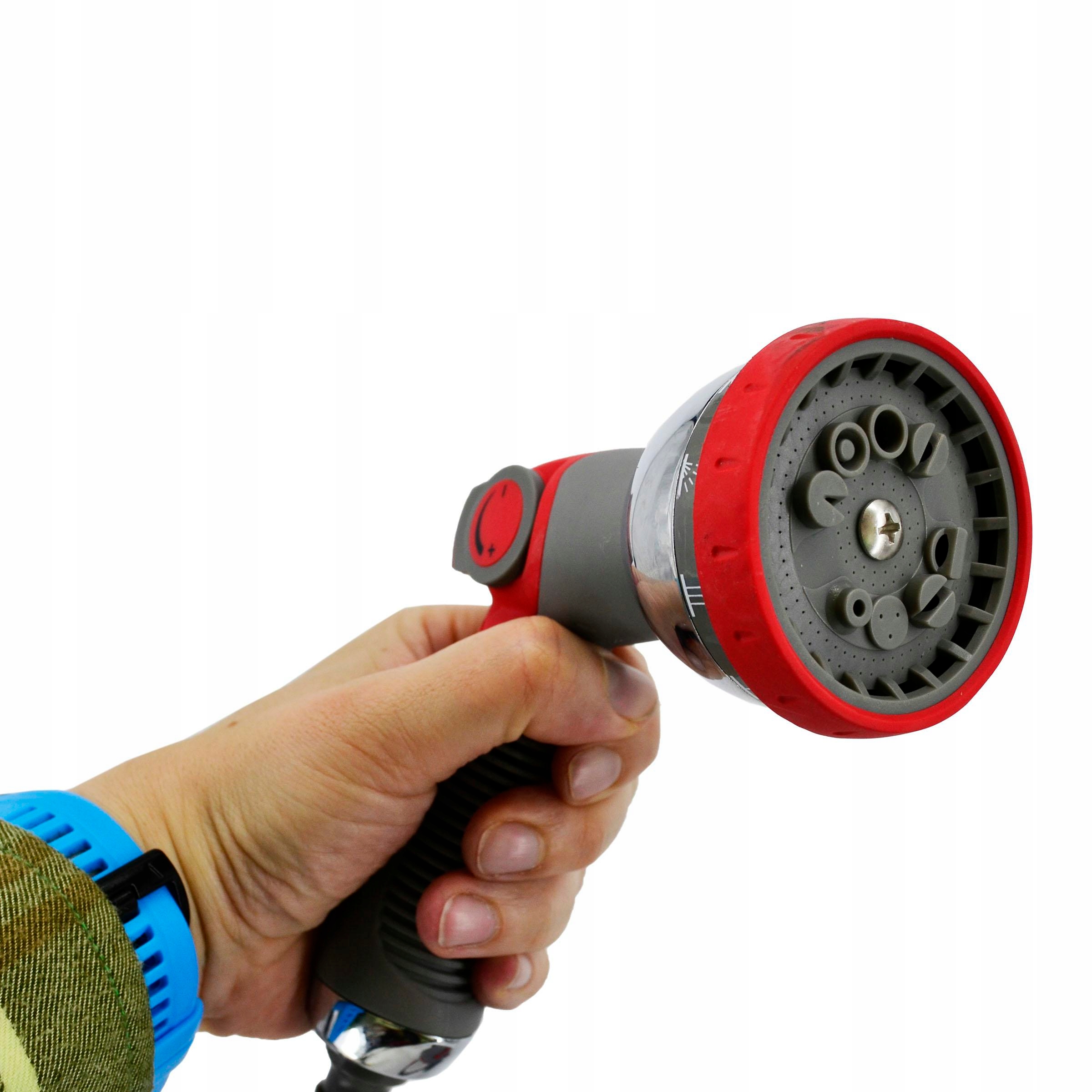 Funkcjonalny pistolet zraszający – 10 różnych funkcji