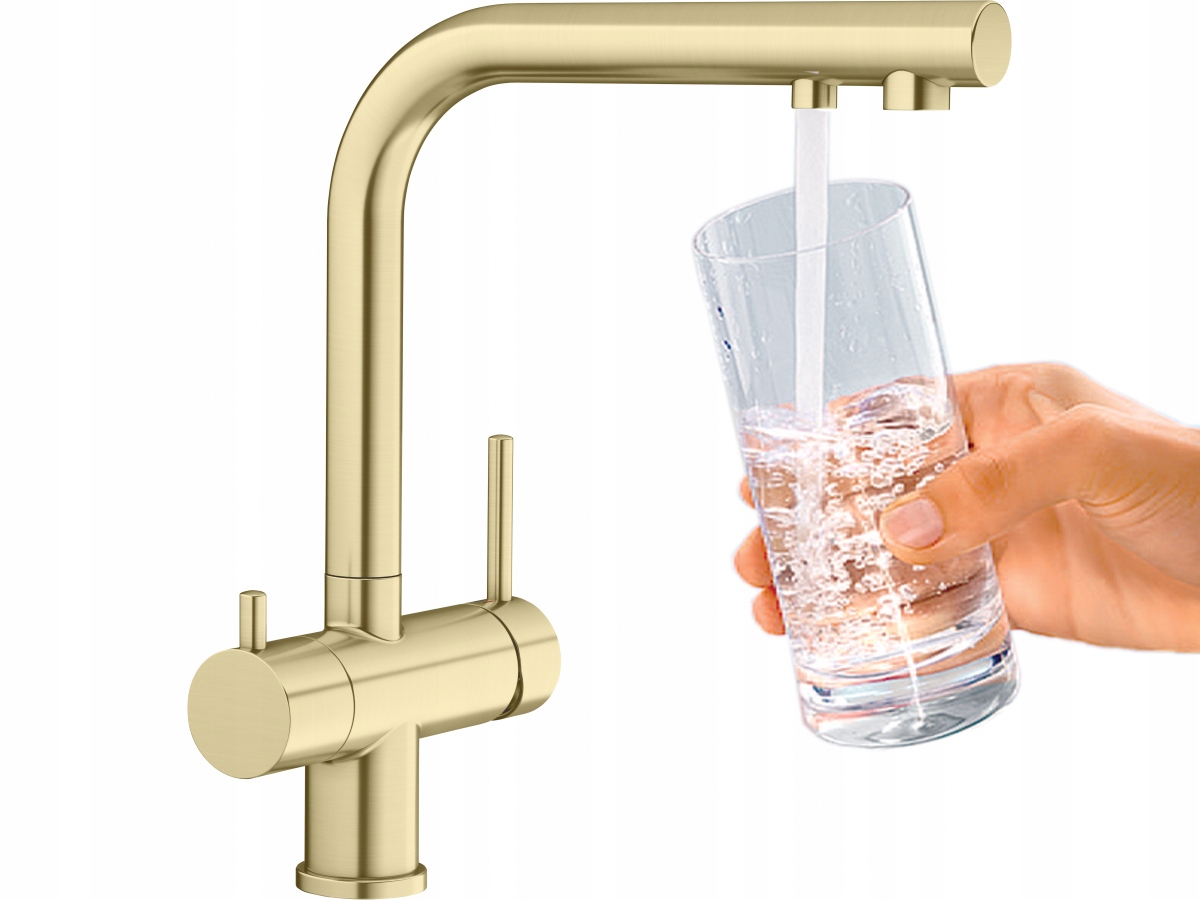 Bateria kuchenna Blanco FONTAS II Satin GOLD – Elegancja i funkcjonalność w Twojej kuchni