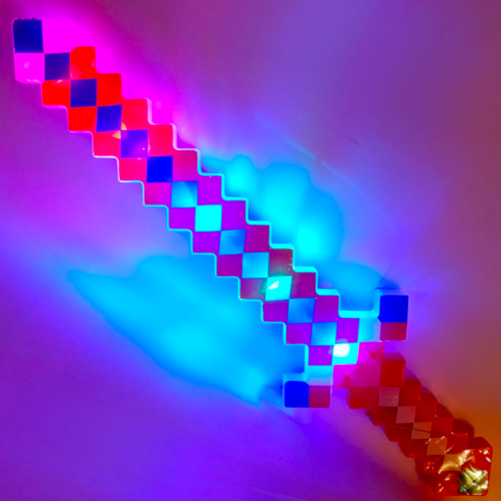 Miecz Na Baterie MINECRAFT Światło Dźwięk z LED