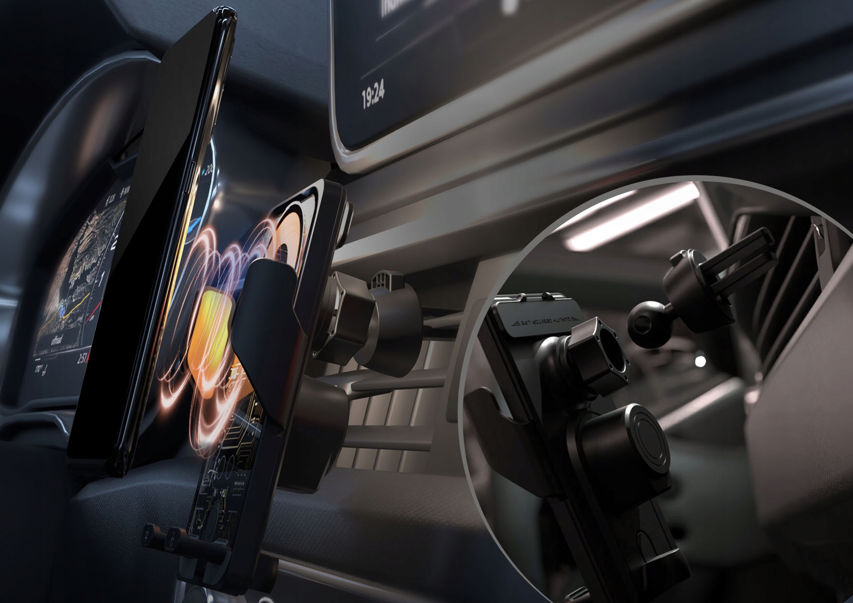 Trzy magnetyczne końcówki – wszechstronność w ładowaniu