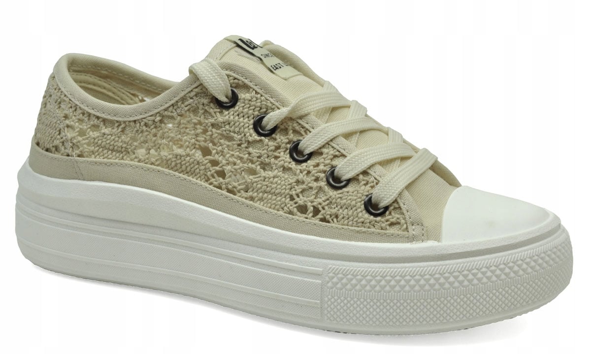 Buty damskie Lee Cooper beżowe LCW-23-44-1620LA – Styl i komfort na co dzień