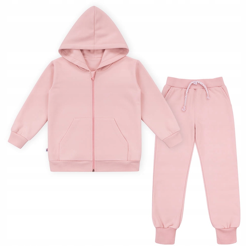 Dres dziecięcy Fluffy Tails - róż 122 Eevi – Komfort i styl dla najmłodszych