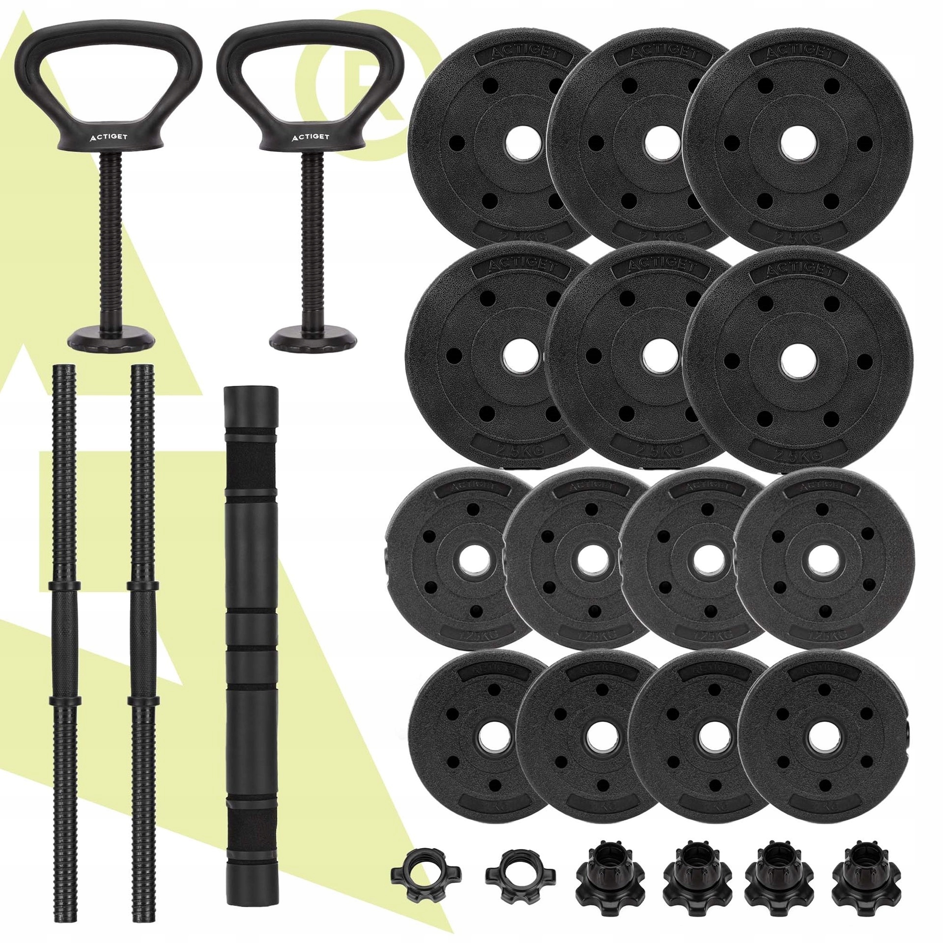 Multifunkcyjny zestaw 4w1 – Idealny do domowej siłowni