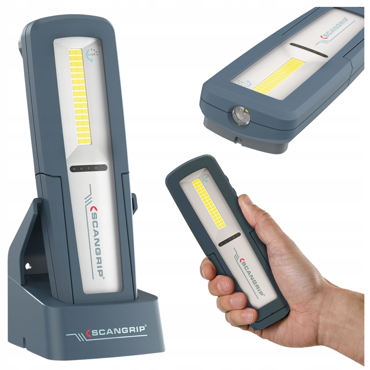 Przenośna konstrukcja z wbudowanym akumulatorem