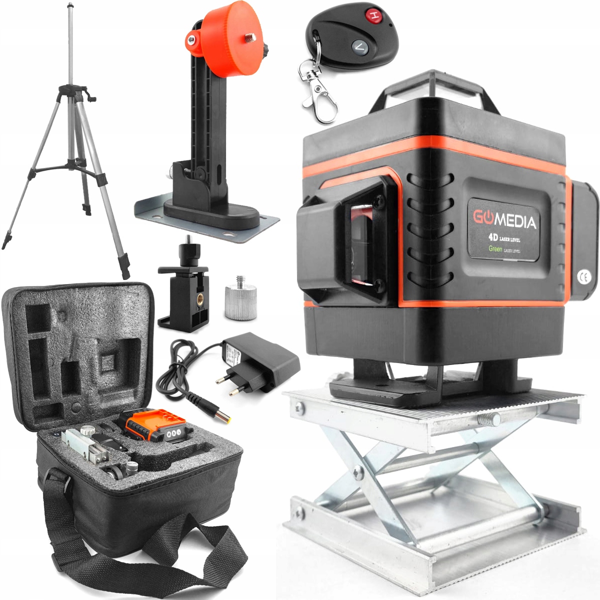 Poziomica laserowa 4D – Precyzyjne pomiary w każdym projekcie