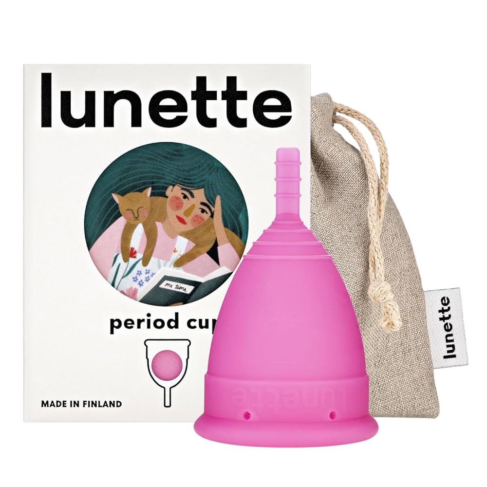 LUNETTE Kubeczek menstruacyjny 41mm Różowy – Twoja nowa przyjaciółka w czasie miesiączki