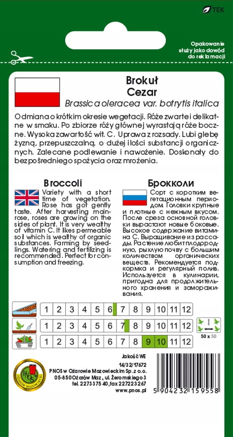 Liczba nasion i norma wysiewu – Efektywność siewu