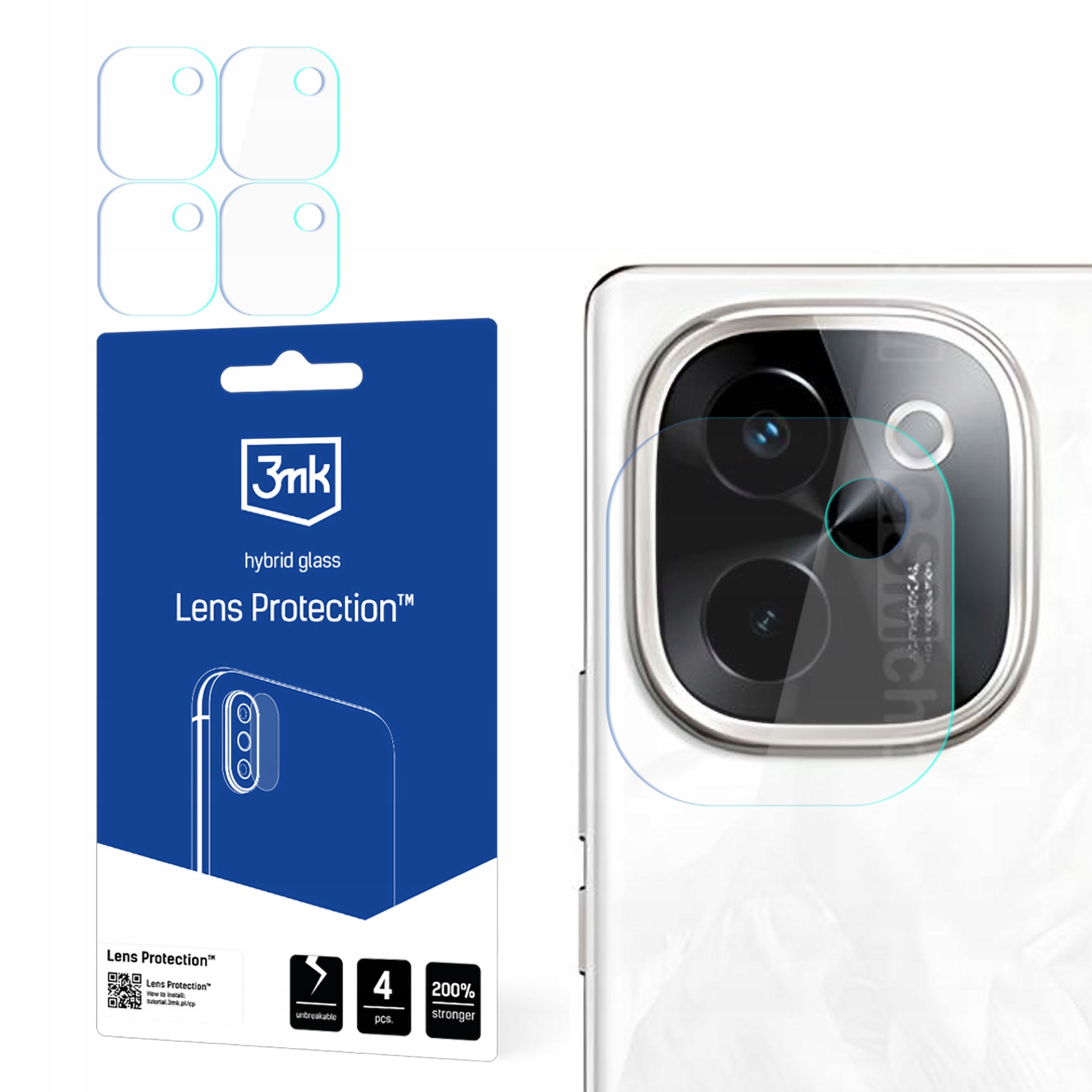 VIVO Y200 V2343A - Ochrona obiektywu 3MK Lens Protection