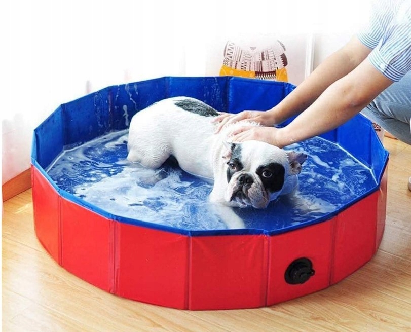 Wymiary i pojemność basenu – 80x30 cm i 150 litrów wody