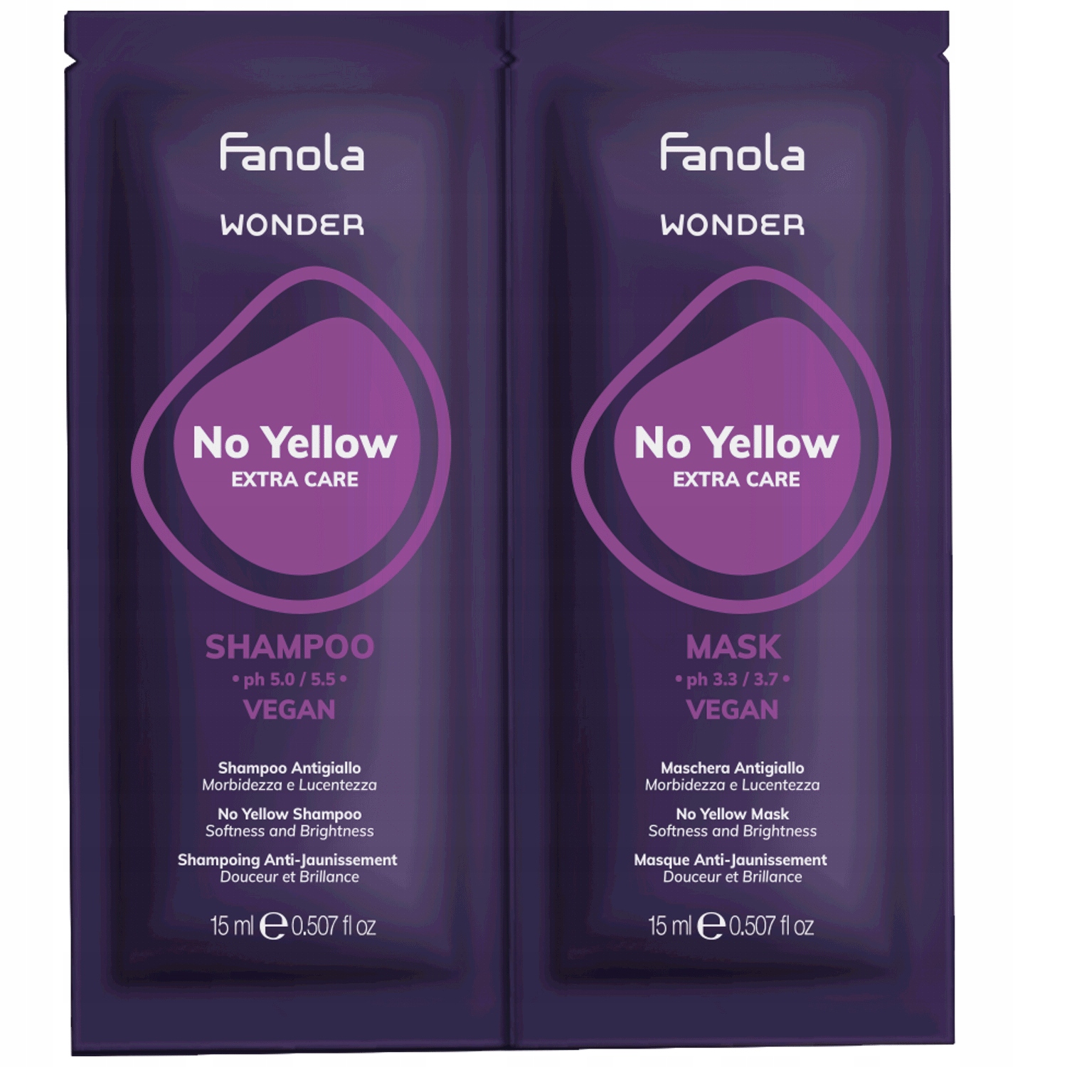 Wonder No Yellow Extra Care Mask and Shampoo – Idealna pielęgnacja dla włosów blond