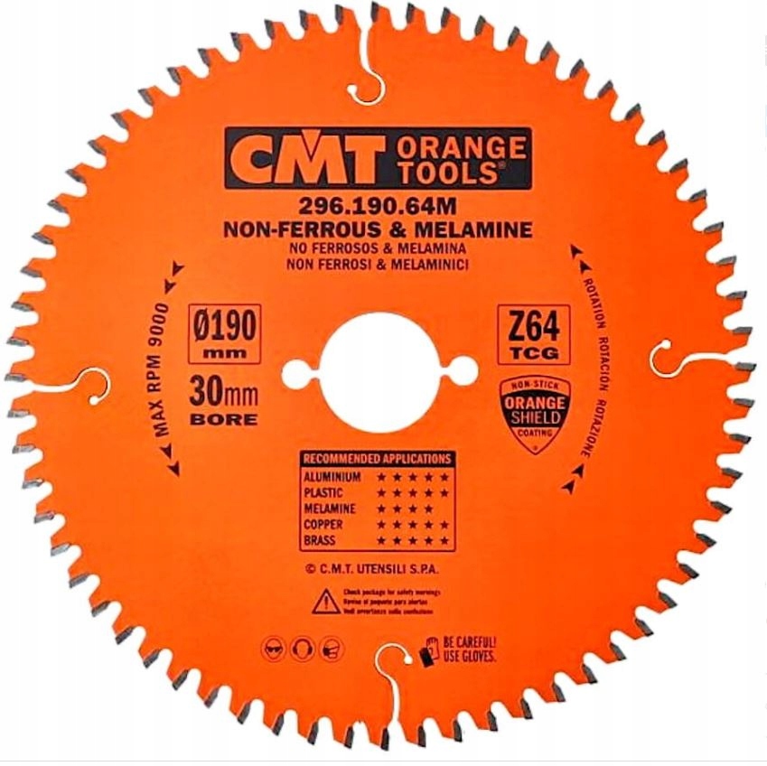 CMT Tarcza tnąca CMT 296.190.64M – Idealne cięcie dla profesjonalistów