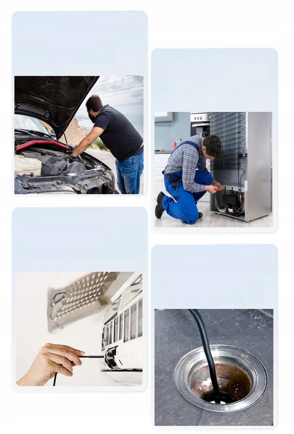 Półsztywny kabel 2 m – Elastyczność i łatwość w prowadzeniu