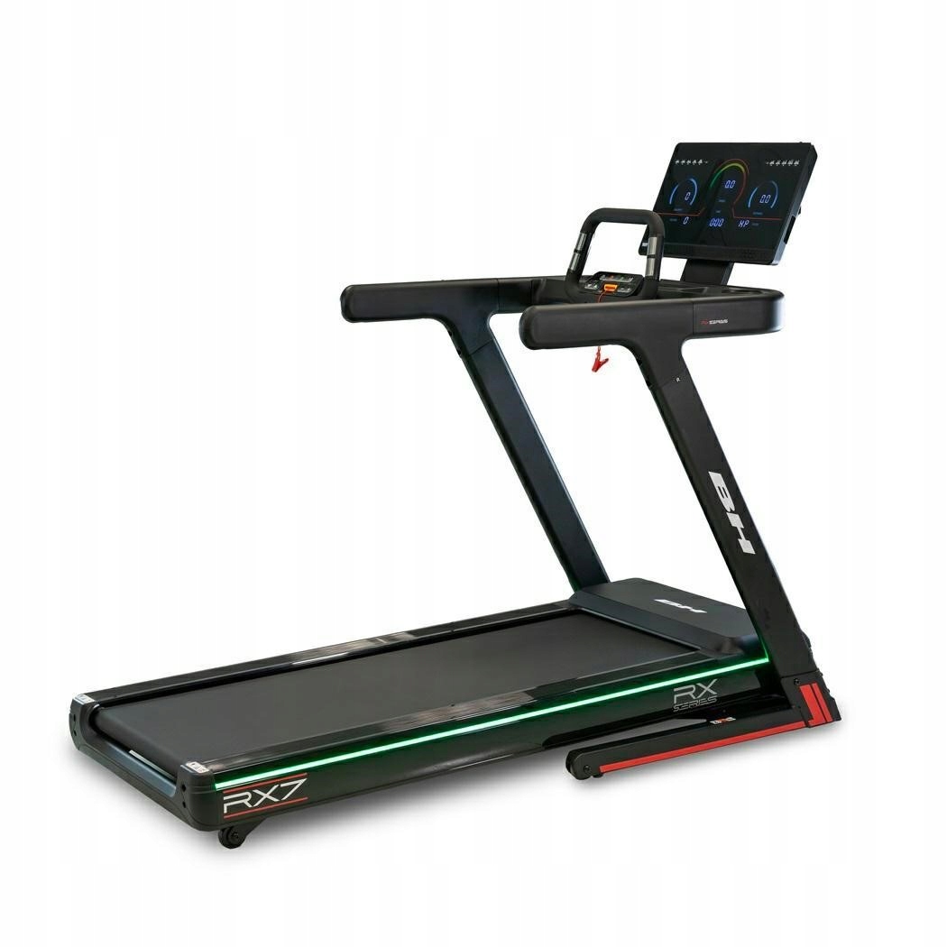 Bieżnia treningowa BH Fitness RX7 LED 3,5KM – Twój partner w domowych treningach