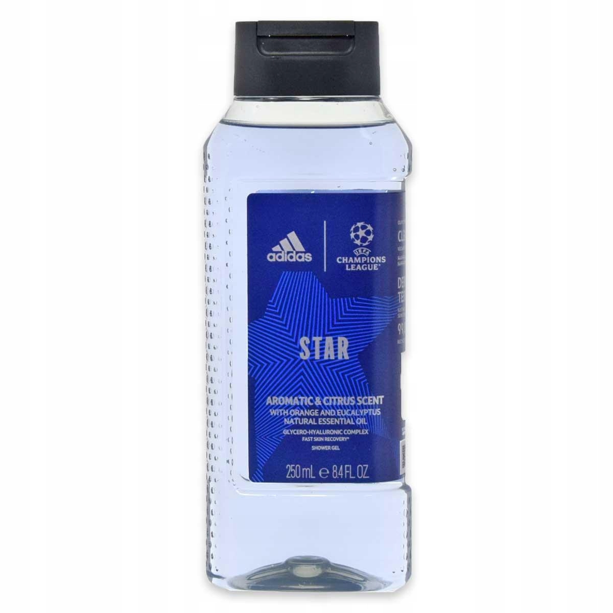 Adidas UEFA Champions League Star Żel pod Prysznic 250ml – Luksusowa pielęgnacja dla mężczyzn