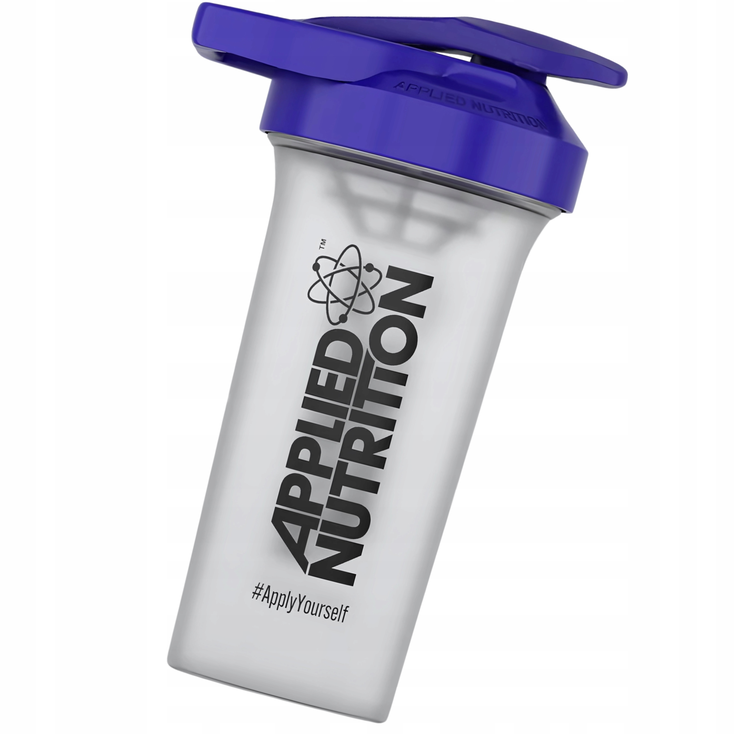 Shaker Applied Nutrition - Przezroczysty i Niebieski, Pojemność 700 ml