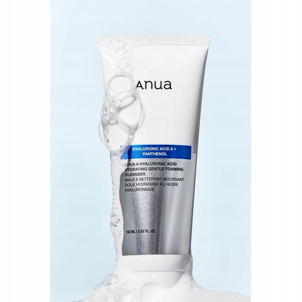 Intensywne nawilżenie dzięki 8 formom kwasu hialuronowego