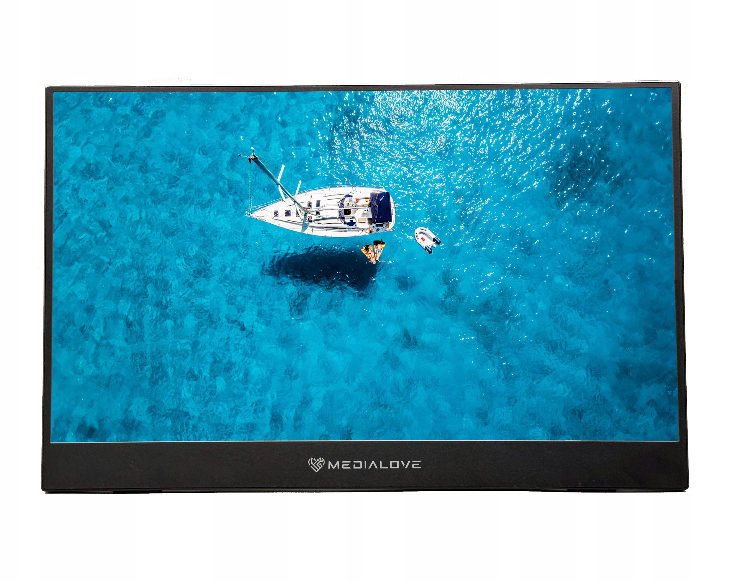 Przenośny monitor Medialove 18,5 cala Full HD – Idealny do pracy i rozrywki