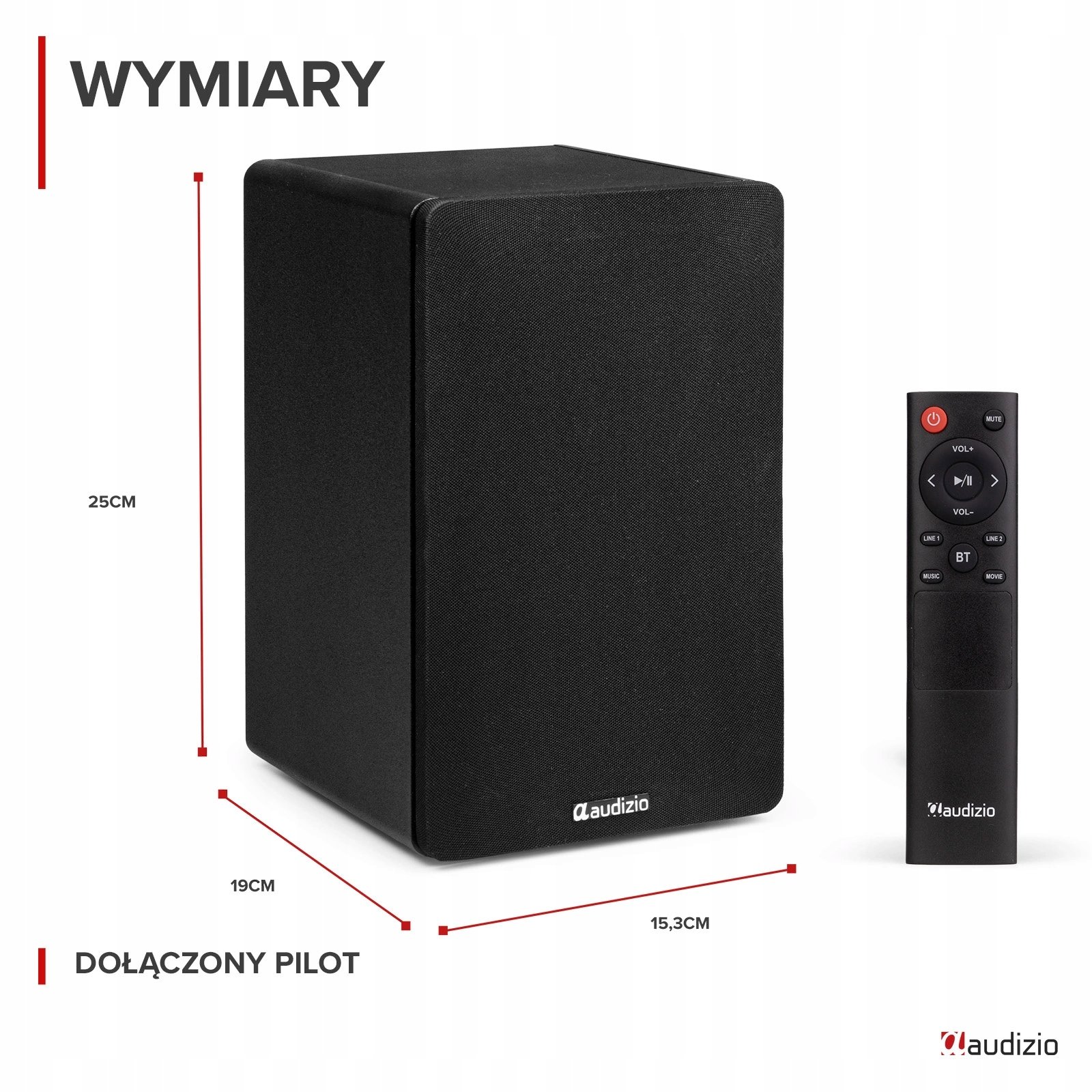 Wygodna obsługa z pilotem – Kontrola dźwięku w zasięgu ręki