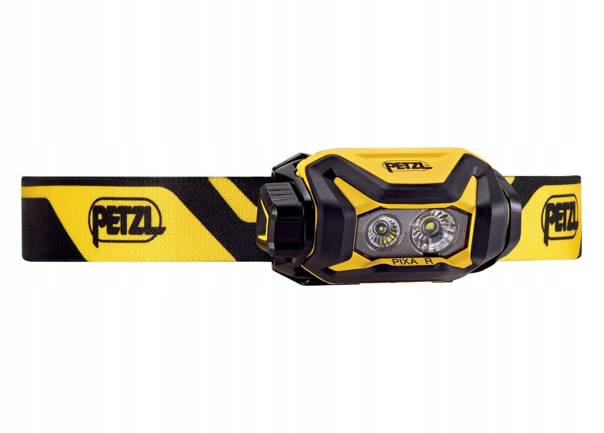 Latarka Czołowa Petzl Pixa R BlackYellow – Niezawodna w trudnych warunkach